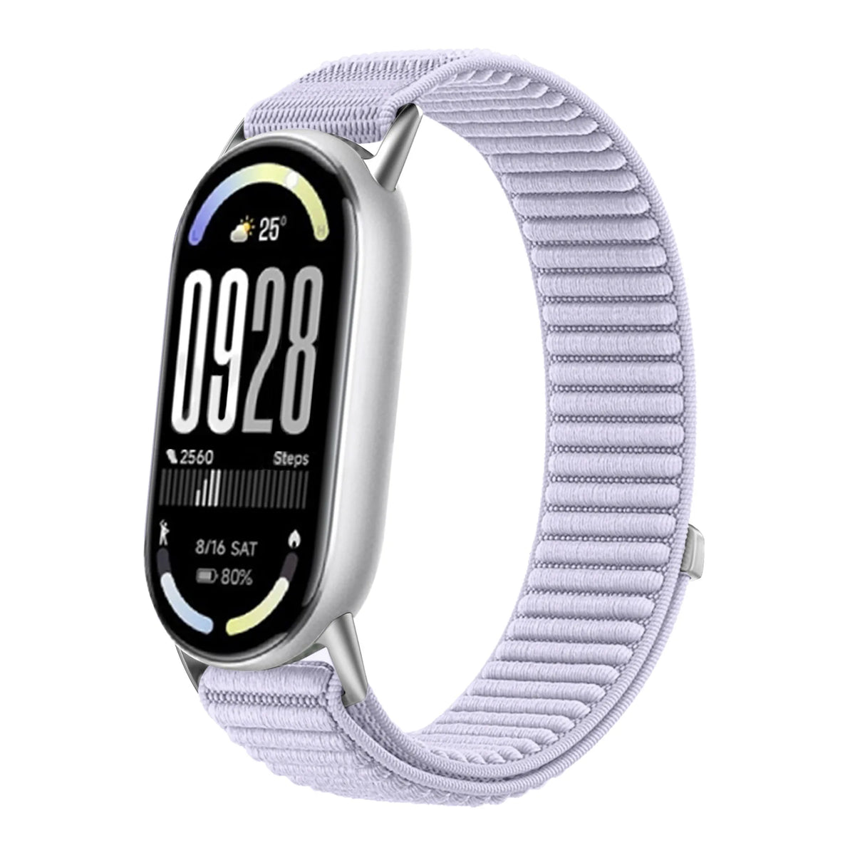 Nylon Breathable Wristband Strap with Hook-and-Loop Closure for Xiaomi Smart Band 11