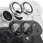 Nano Electrostatic Adsorption Tempered Glass Camera Lens Protector for iPhone Duo