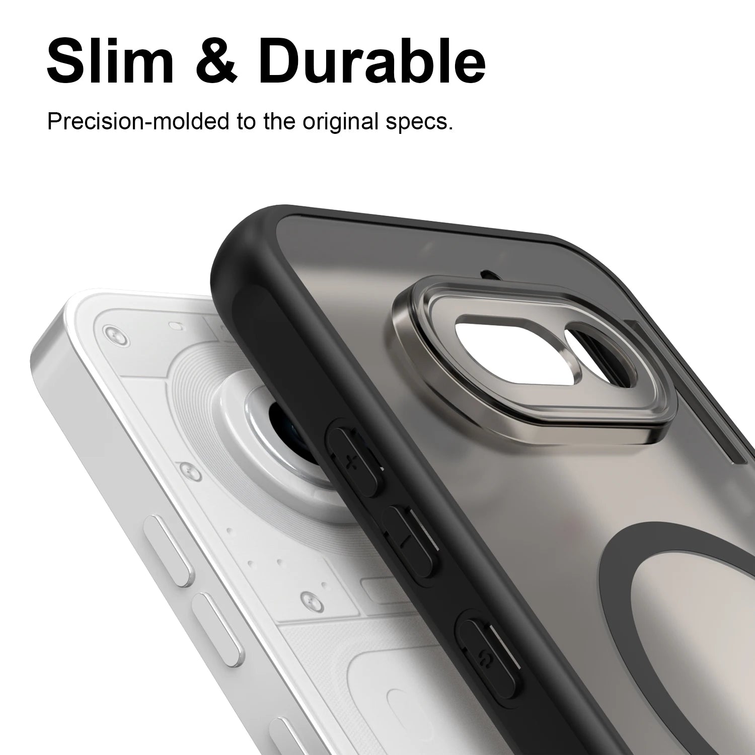 Shockproof Translucent Magnetic Case For Nothing Phone 4a