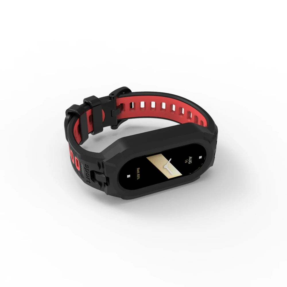 Perforated Silicone Sport Strap For Xiaomi Smart Band 10