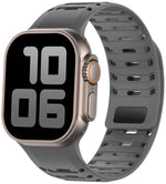 Breathable Magnetic Silicone Strap for Apple Watch