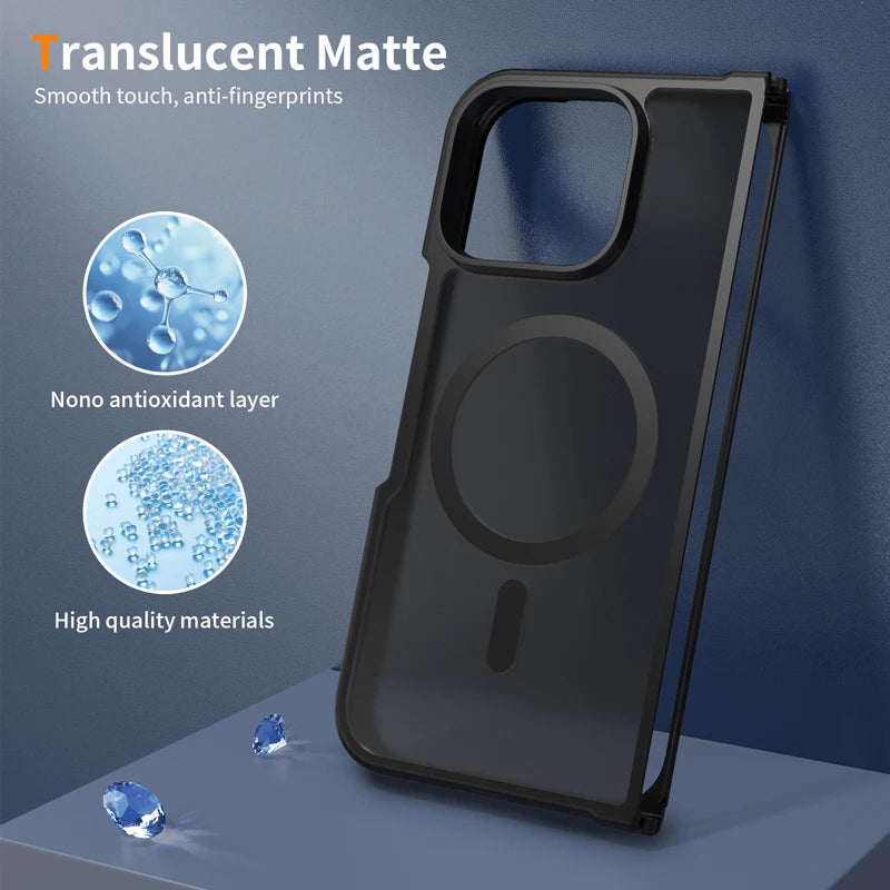 Matte PC Raised Camera Ring Case for Google Pixel 11 Pro Fold