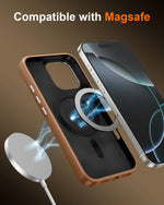 Shockproof Magsafe Case with Metal Kickstand for iPhone 16 Pro and iPhone 16 Pro Max