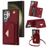 Stylish Crossbody Wallet Case for Samsung Galaxy S24 Series