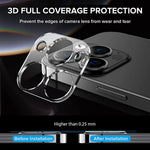 4-Pack Full Cover Camera Lens Protector for iPhone 16 Series
