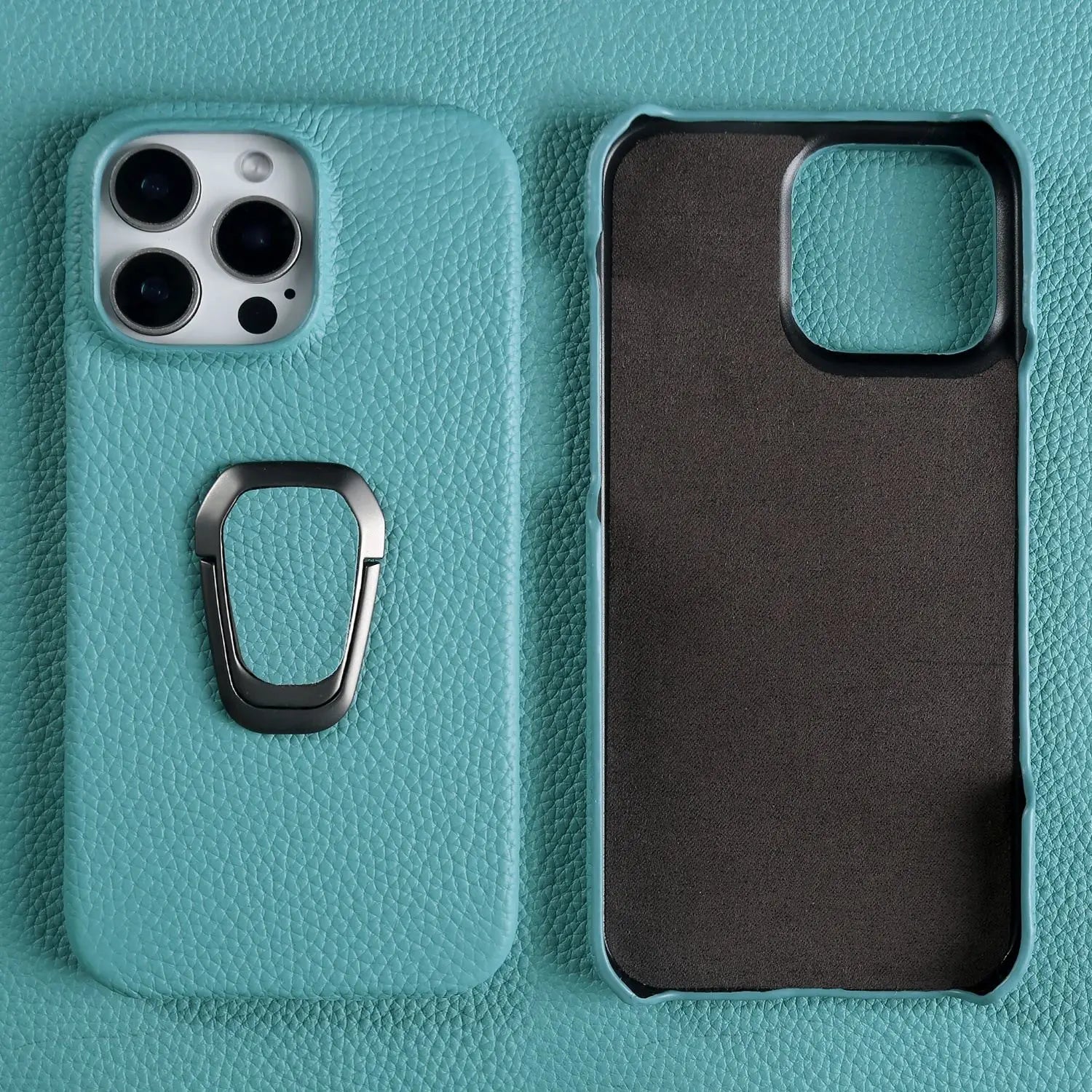 Genuine Leather Protective Case for iPhone 16 Series