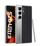 Luxury Vegan Leather Patchwork Case for Samsung Galaxy S26 Ultra