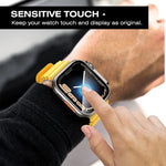 Apple Watch Protective Case with Built-In Glass Screen Protector