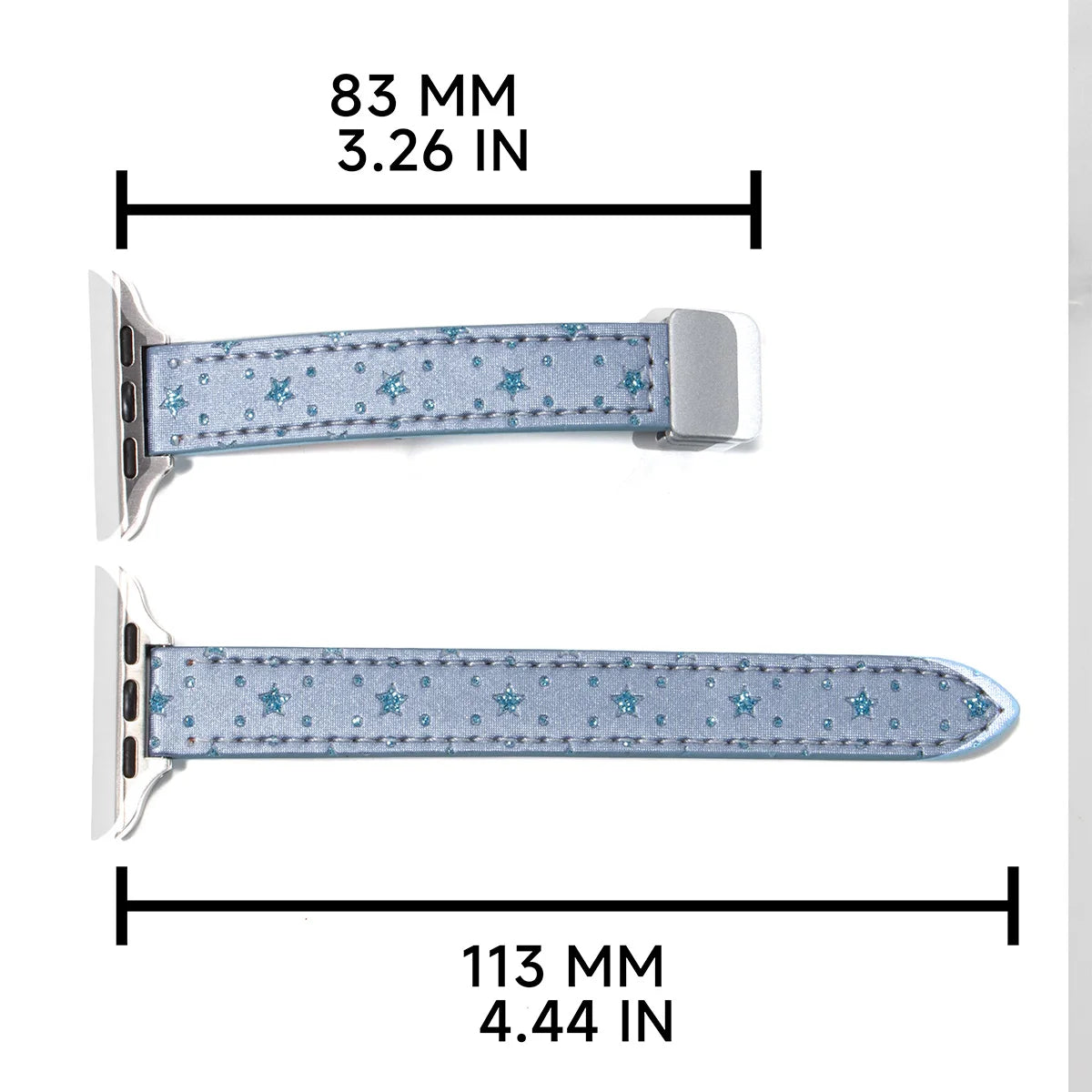 Slim Leather Strap for Apple Watch