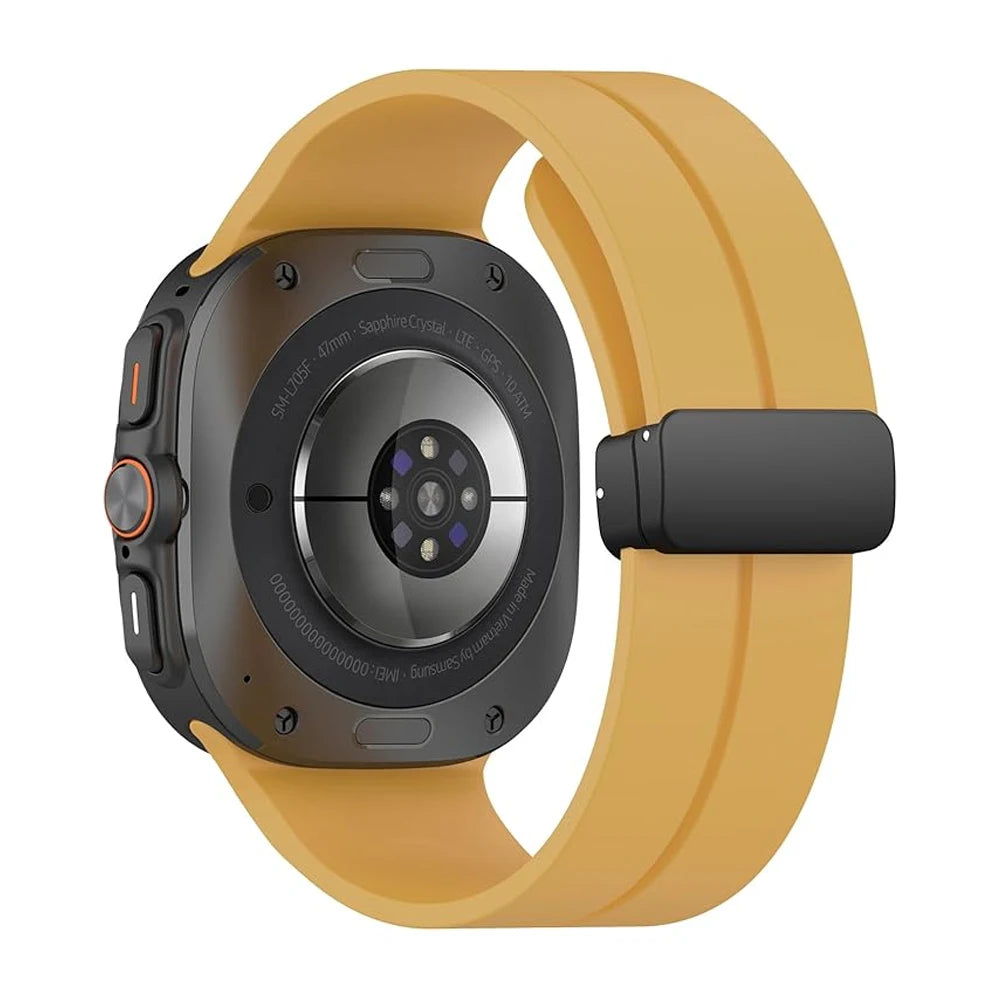 Silicone Magnetic Strap for Samsung Galaxy Watch Ultra and Samsung Galaxy Watch Ultra (2025)