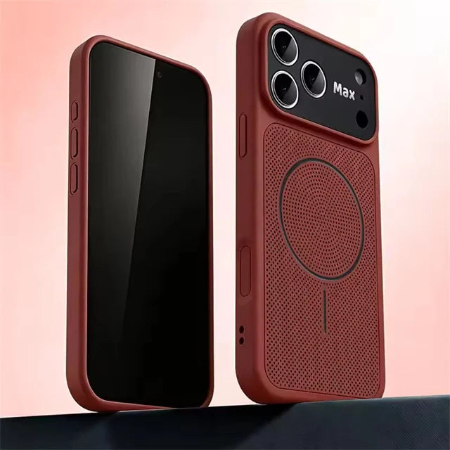 Perforated Mesh MagSafe Case for iPhone 17 Series