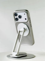 Carbon Fiber Pattern Hard PC MagSafe Case for iPhone 17 Series