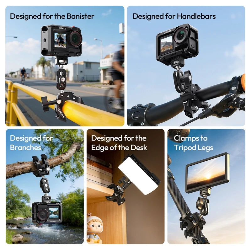 Ulanzi CO78 Camera Mount Clamp Kit