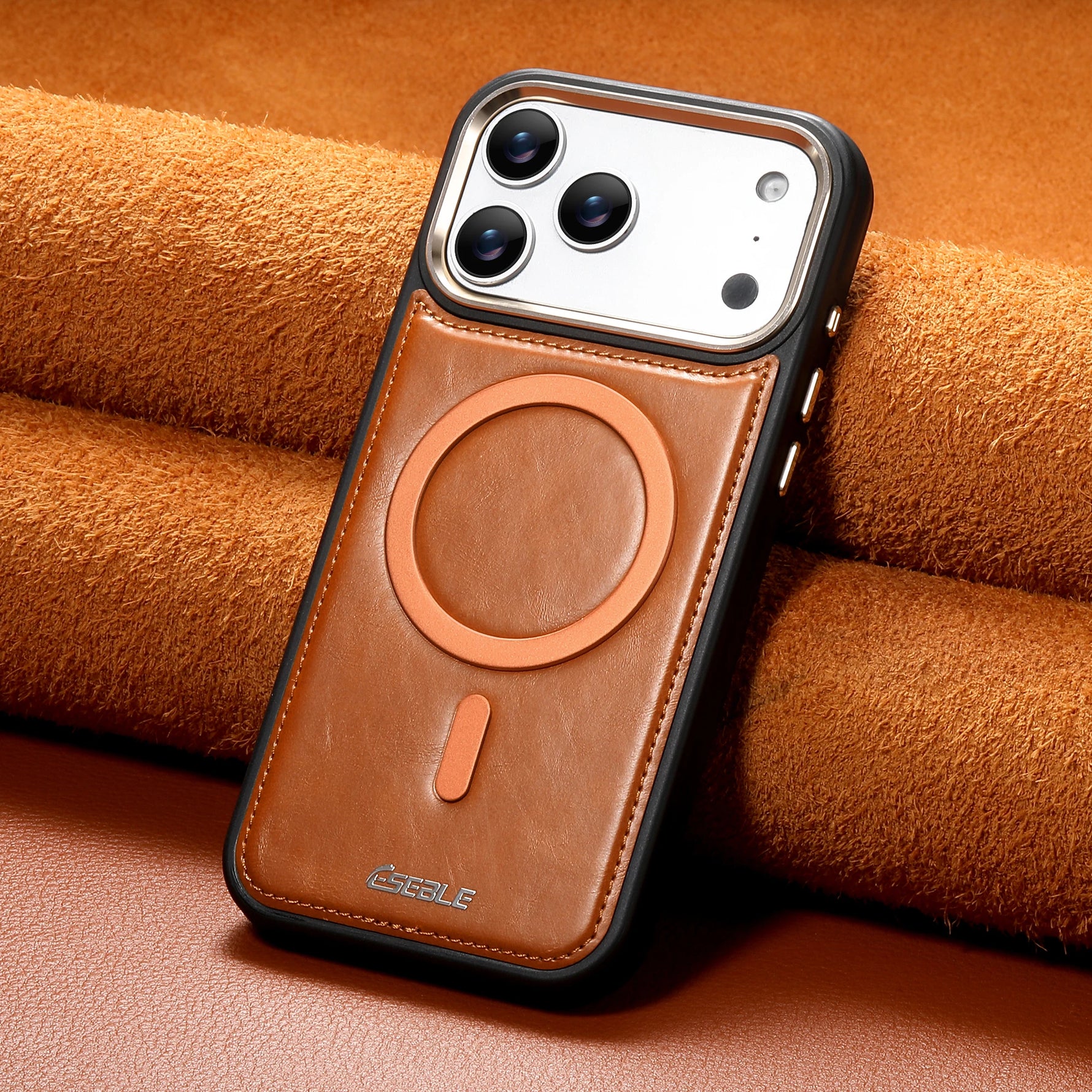 Premium Leather MagSafe Phone Case for iPhone 17 Series