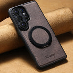 Premium Cowboy Pattern Leather Case for Samsung Galaxy S26 Ultra