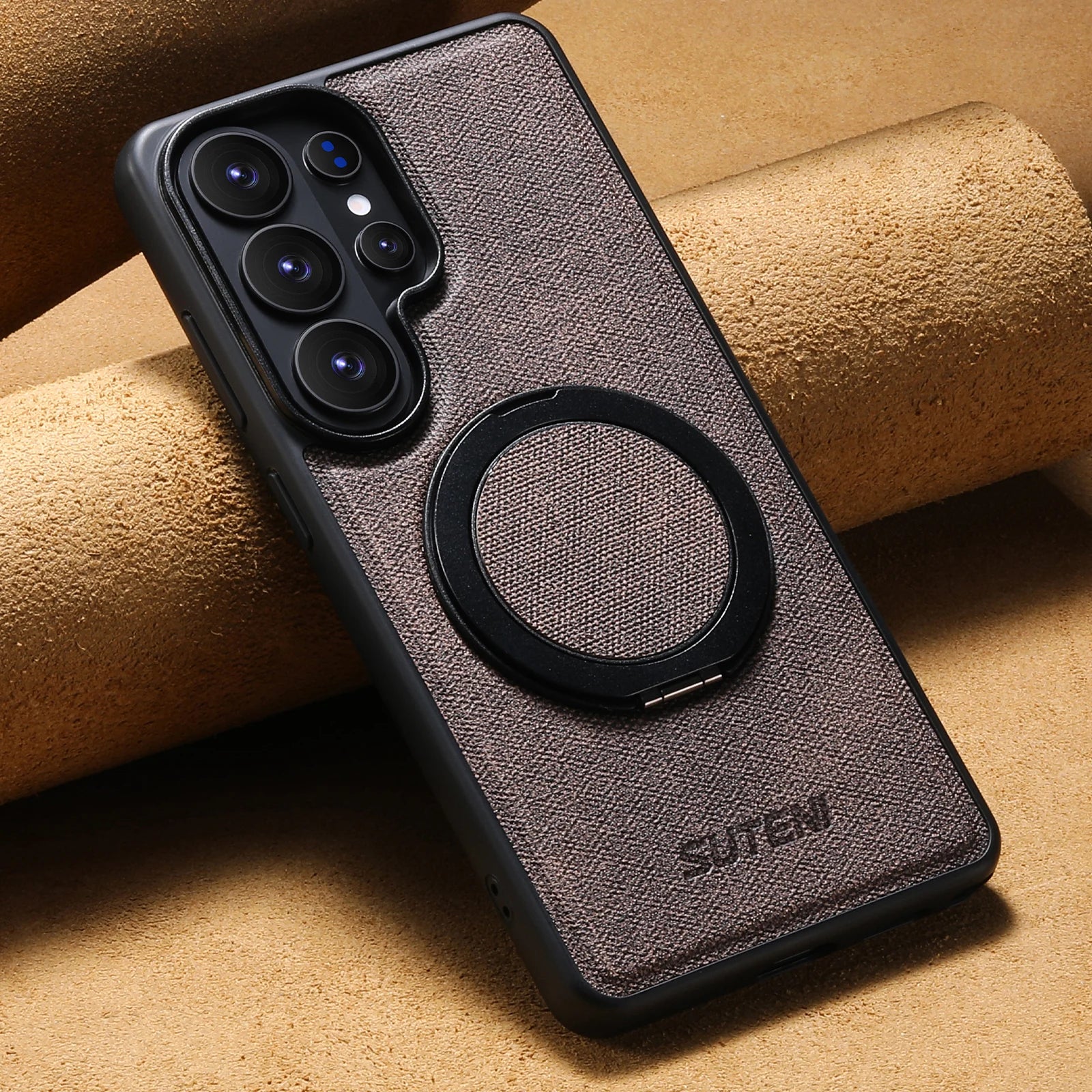 Premium Cowboy Pattern Leather Case for Samsung Galaxy S26 Ultra