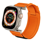 Adjustable Nylon Sports Band with Hook-and-Loop Closure for Apple Watch