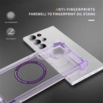 Frosted Clear Magnetic TPU Case for Samsung Galaxy S24 Series