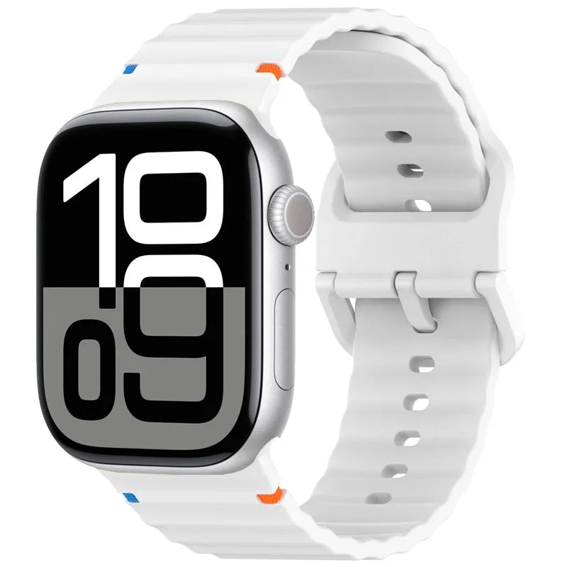 Flexible Silicone Watch Band for Apple Watch