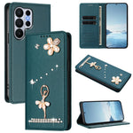 Diamond Pattern Leather Flip Wallet Case with Card Slots for Samsung Galaxy S26 Series