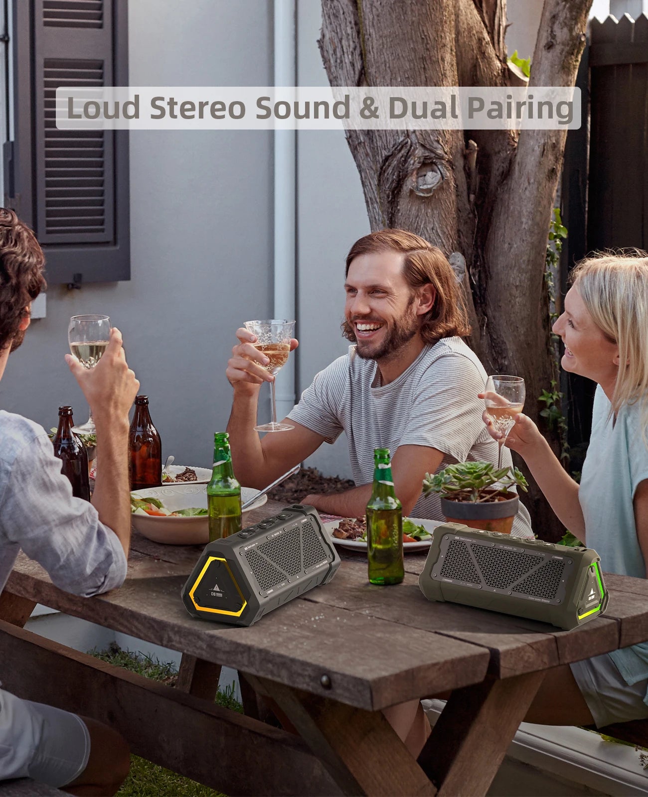 MLOVE P3 Bluetooth 5.3 Outdoor Speaker