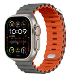 Soft-Touch Ocean Silicone Sport Band for Apple Watch