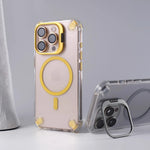 Clear Shockproof Case with MagSafe and Raised Lens Protection for iPhone 14 Series