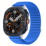 Breathable Ribbed Nylon Watch Strap for Samsung Galaxy Watch Ultra 2