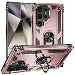 Heavy-Duty Shockproof Magnetic Armor Case for Samsung Galaxy S24 Series