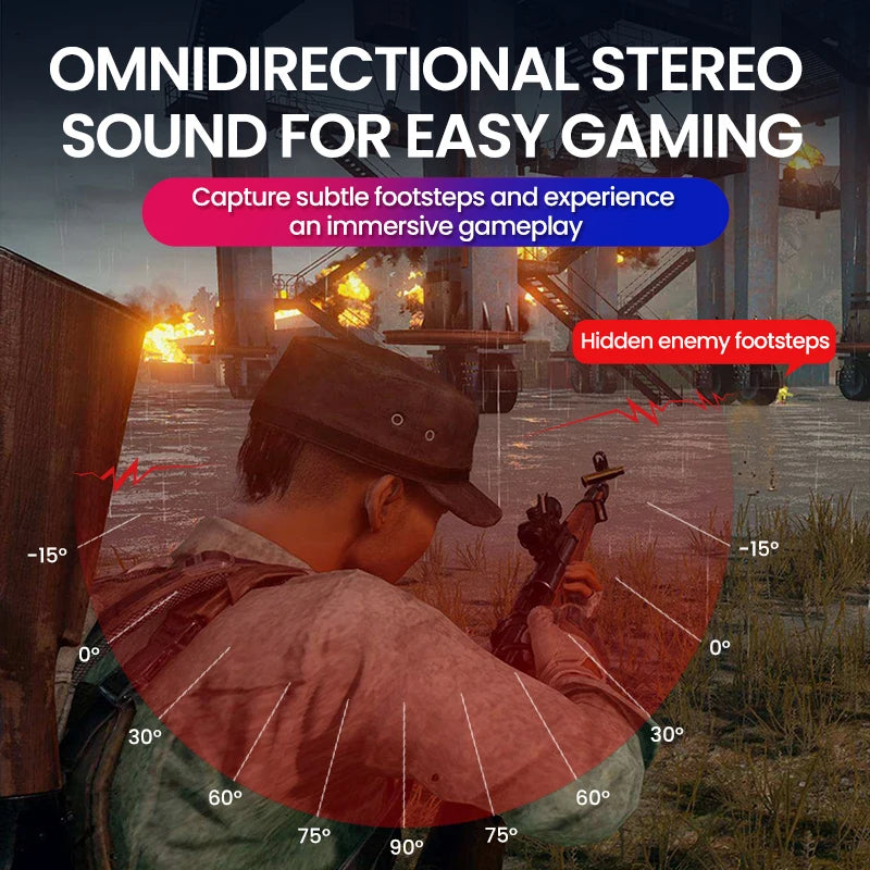 Picun P80X Wireless RGB Gaming Headset