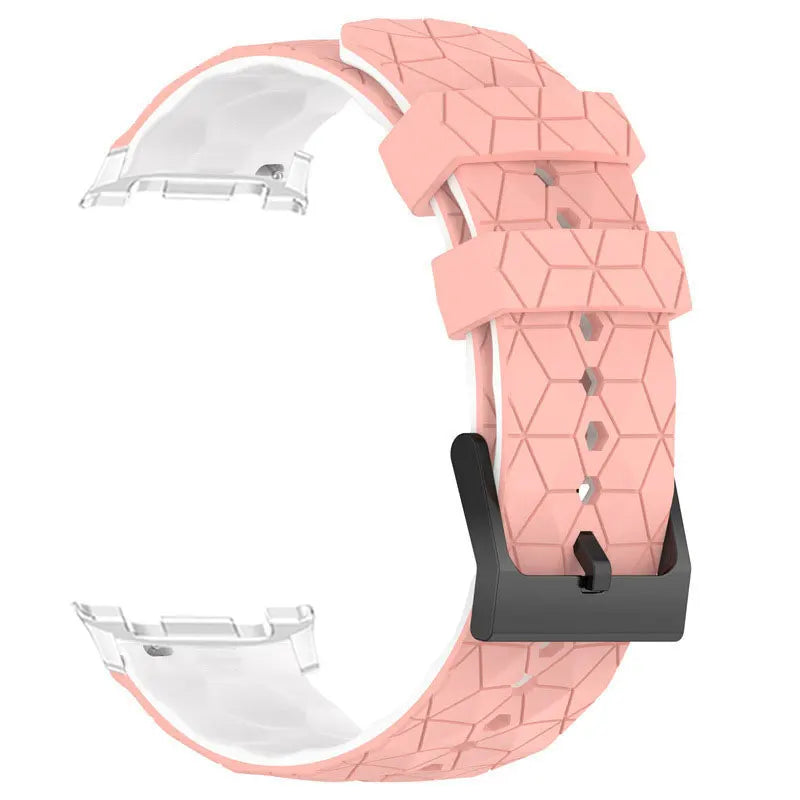 Soft Silicone Football Pattern Watchband for Samsung Galaxy Watch 8 / Galaxy Watch 8 Classic