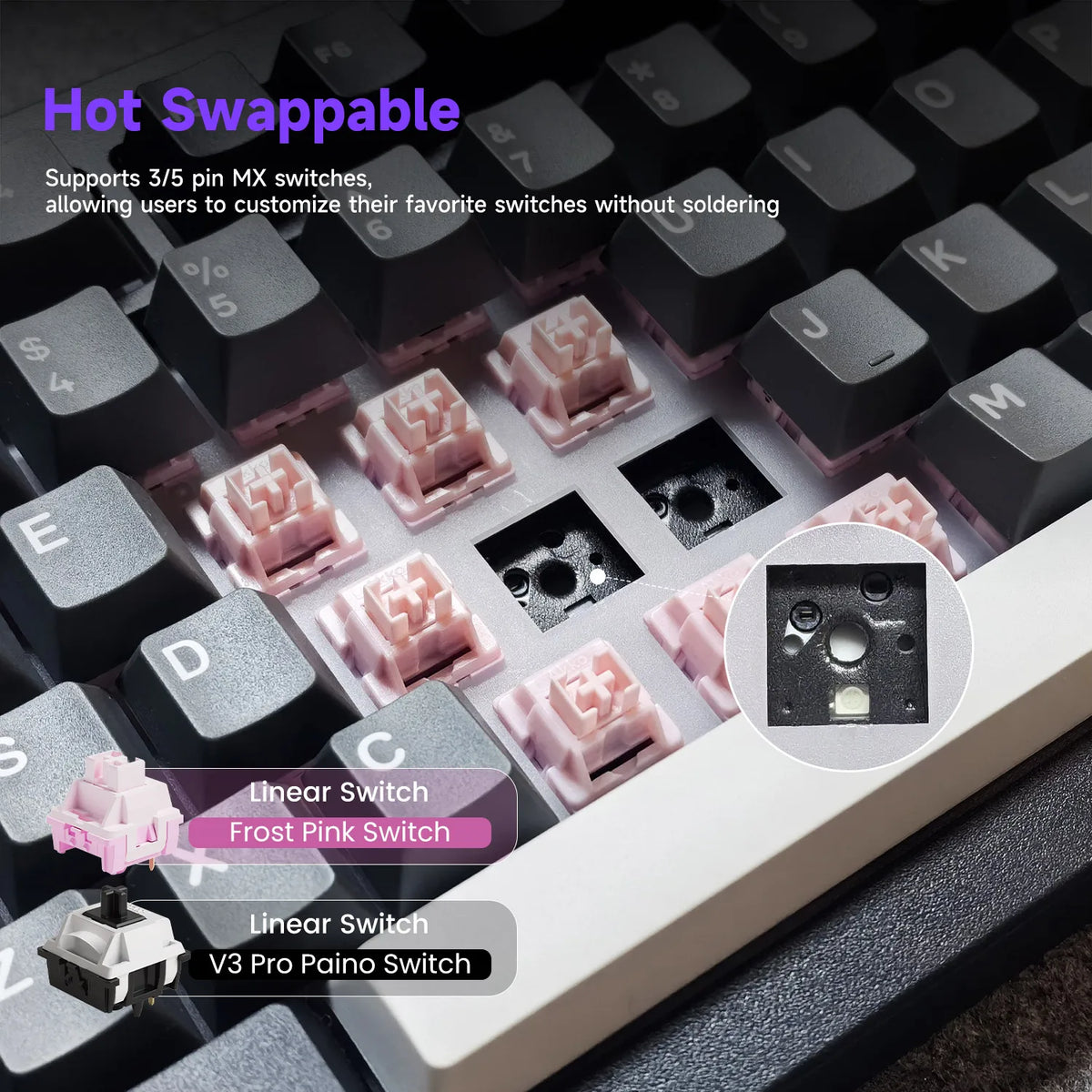 Akko 5075 V3 Tri-Mode Mechanical Keyboard
