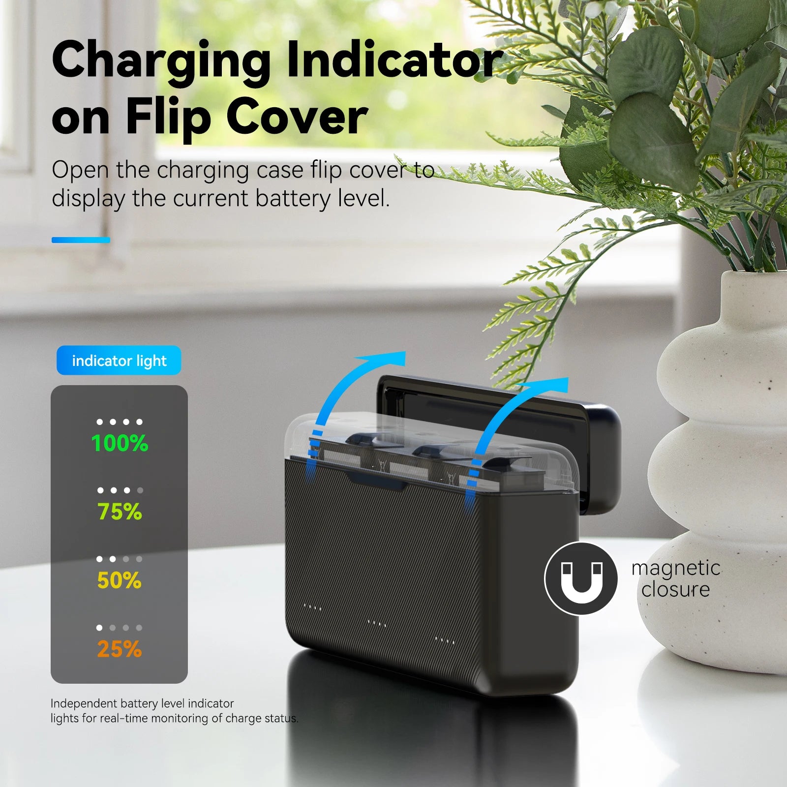 TELESIN Battery Charger for DJI OSMO Action Cameras