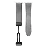 Hybrid Leather Silicone Bracelet for Samsung Galaxy Watch 8 / Galaxy Watch 8 Classic