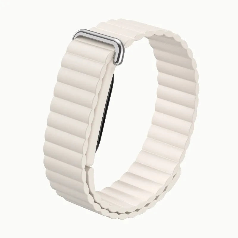 Silicone Magnetic Clasp Sport Watch Band for Google Fitbit Air