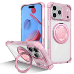 Shockproof Armor MagSafe Case with 360° Rotating Bracket for iPhone 17 Series