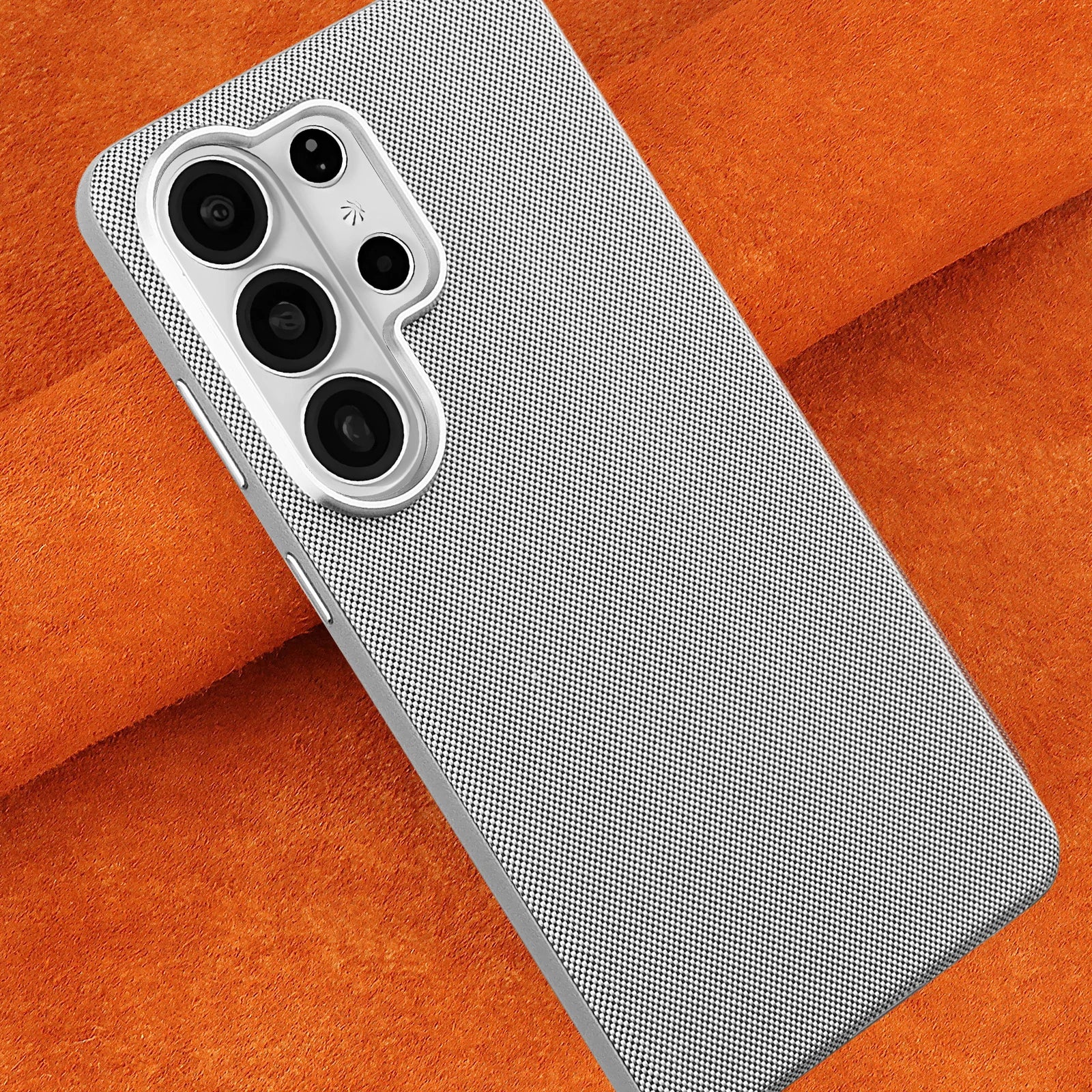 Simple Magnetic Braided Rope Case with Lens Protection for Samsung Galaxy S26 Series