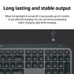 Logitech MX Keys S Wireless Bluetooth Keyboard