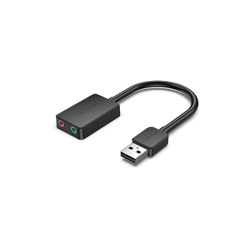 Vention 2-Port USB External Sound Card