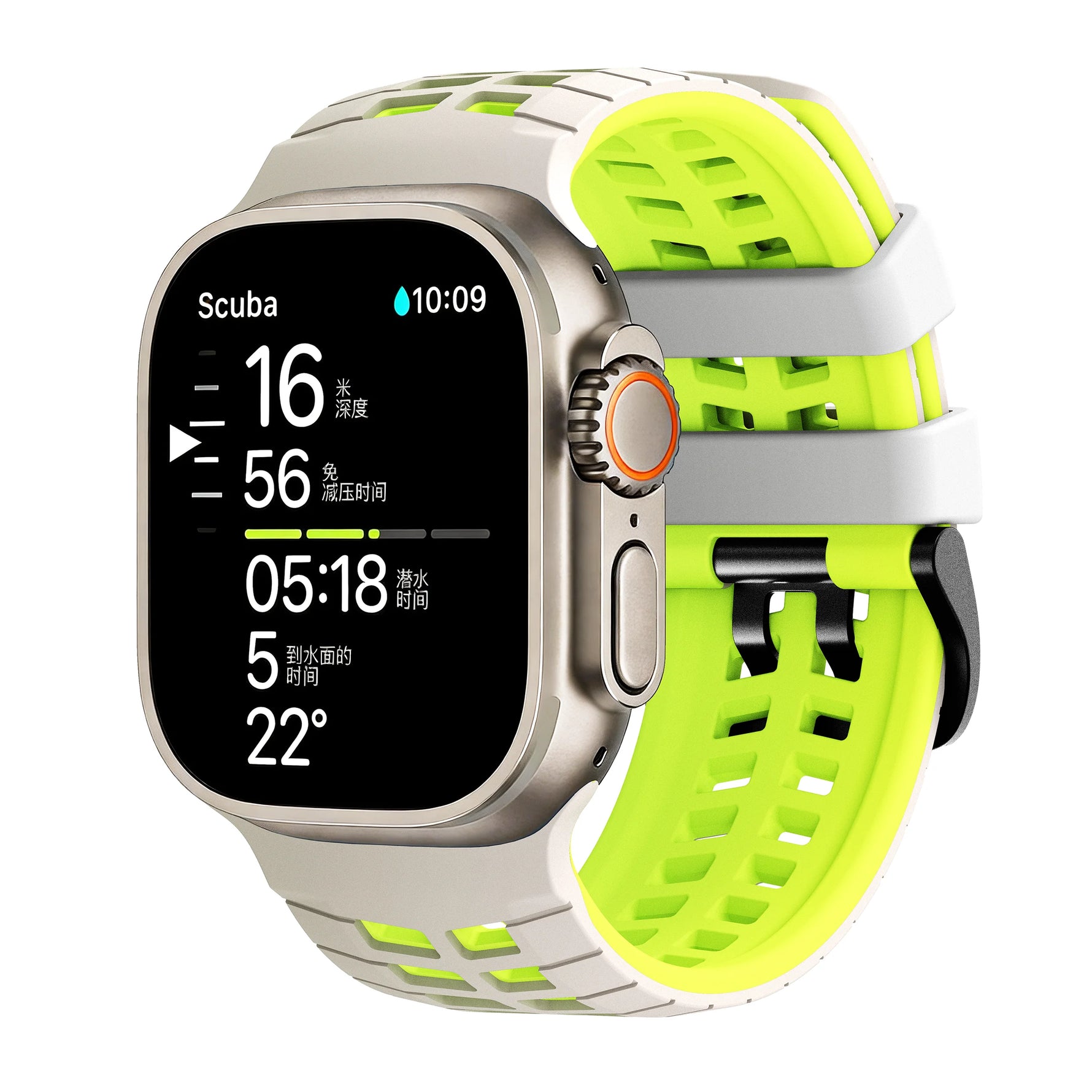 Perforated Silicone Sport Strap for Apple Watch