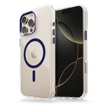Shockproof Transparent MagSafe Case for iPhone 16 Series