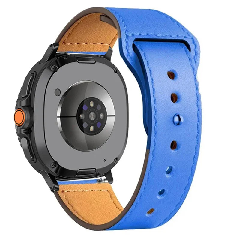 Comfortable Leather Wrist Strap for Samsung Galaxy Watch Ultra