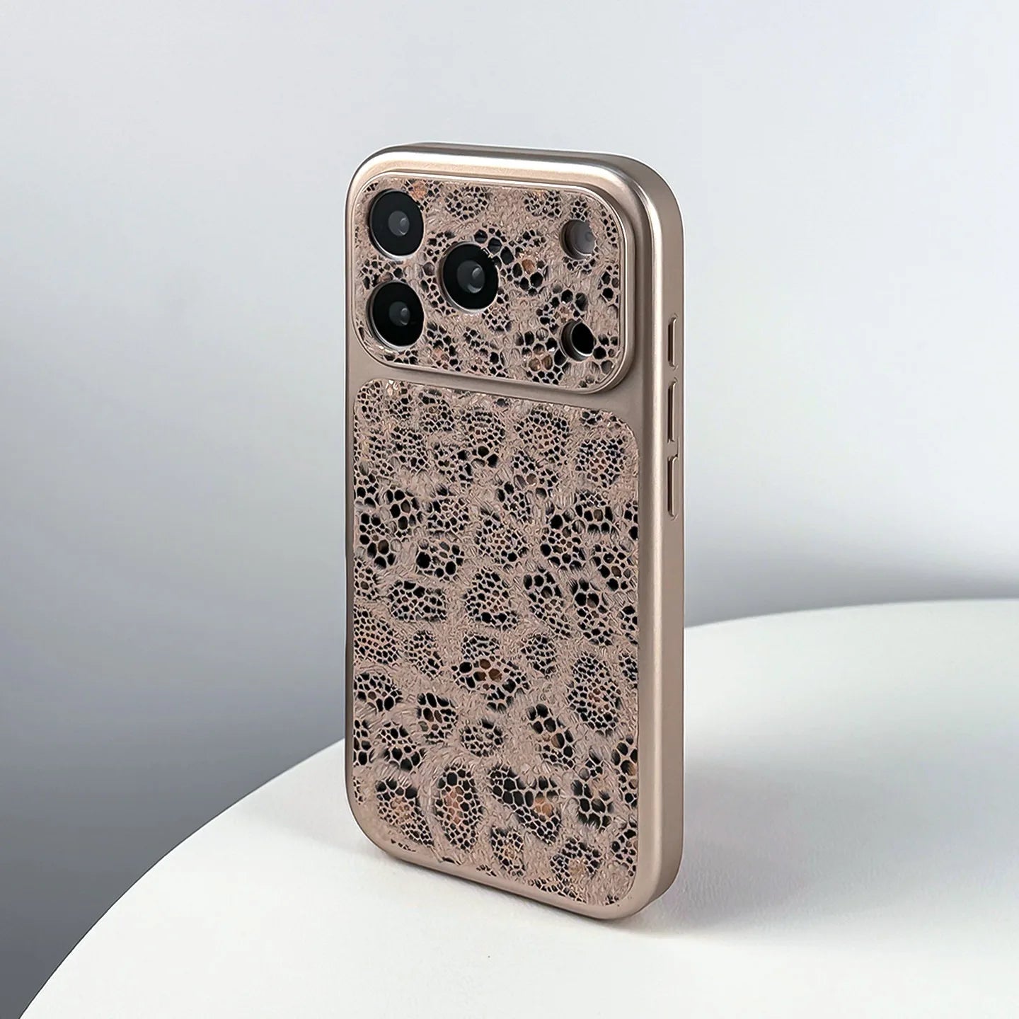 Luxury Leopard Print MagSafe Case for iPhone 17 Series