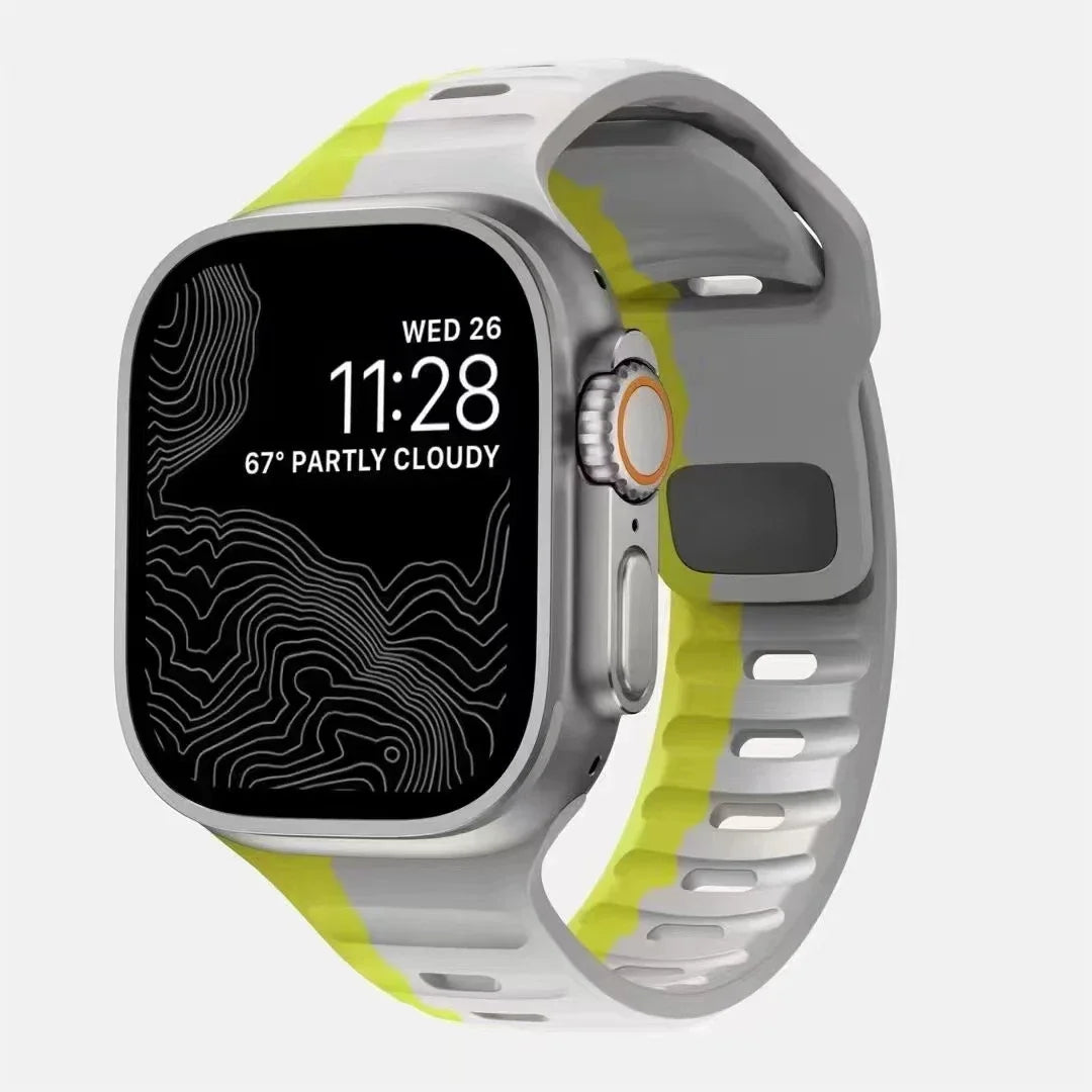 Soft Touch Silicone Strap for Apple Watch