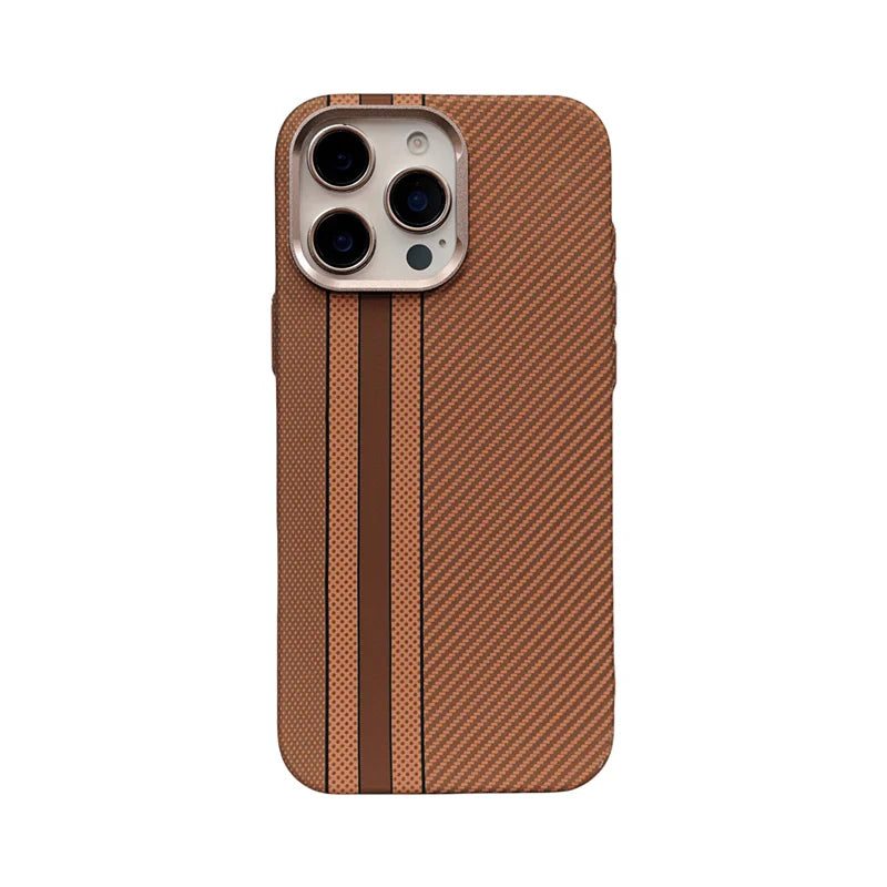 Carbon Fiber Pixel Relief MagSafe Case for iPhone 16 Pro / iPhone 16 Pro Max