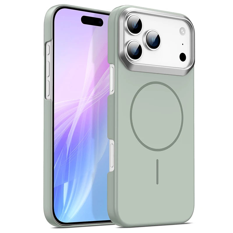 Shockproof Frosted Hard PC MagSafe Bumper Case for iPhone 17 Series