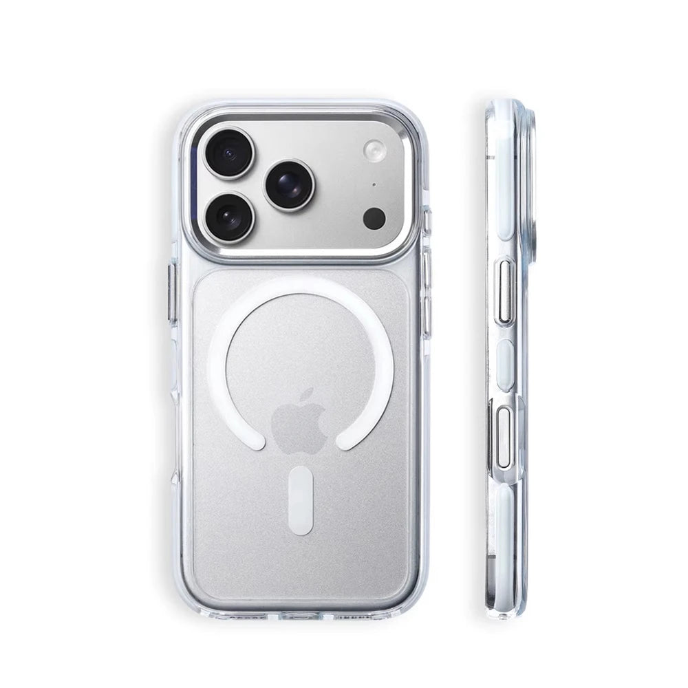Premium Clear MagSafe Case with Alloy Lens Guard for iPhone 17 Series