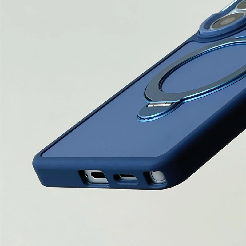 Shockproof Magnetic Case with Ring Stand for Samsung Galaxy S26 Series
