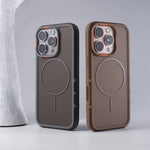 Soft Edge Frosted Translucent MagSafe PC Case for iPhone 16 Series