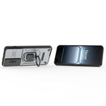 Military-Grade Armor Case with Slide Camera Cover and Kickstand for OnePlus Nord 5